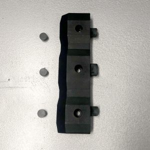B1 150mm Bump Rail end Black