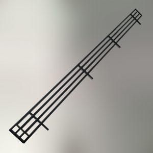 Shelf Fence Black 4pin C25