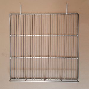 Base Wire Risers - Hussmann SMD - 600mm x 580mm - 400mm Prong Space - Stainless Steel