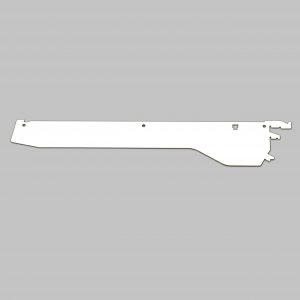 Bracket, Hussmann, 300mm, Powdercoated White
