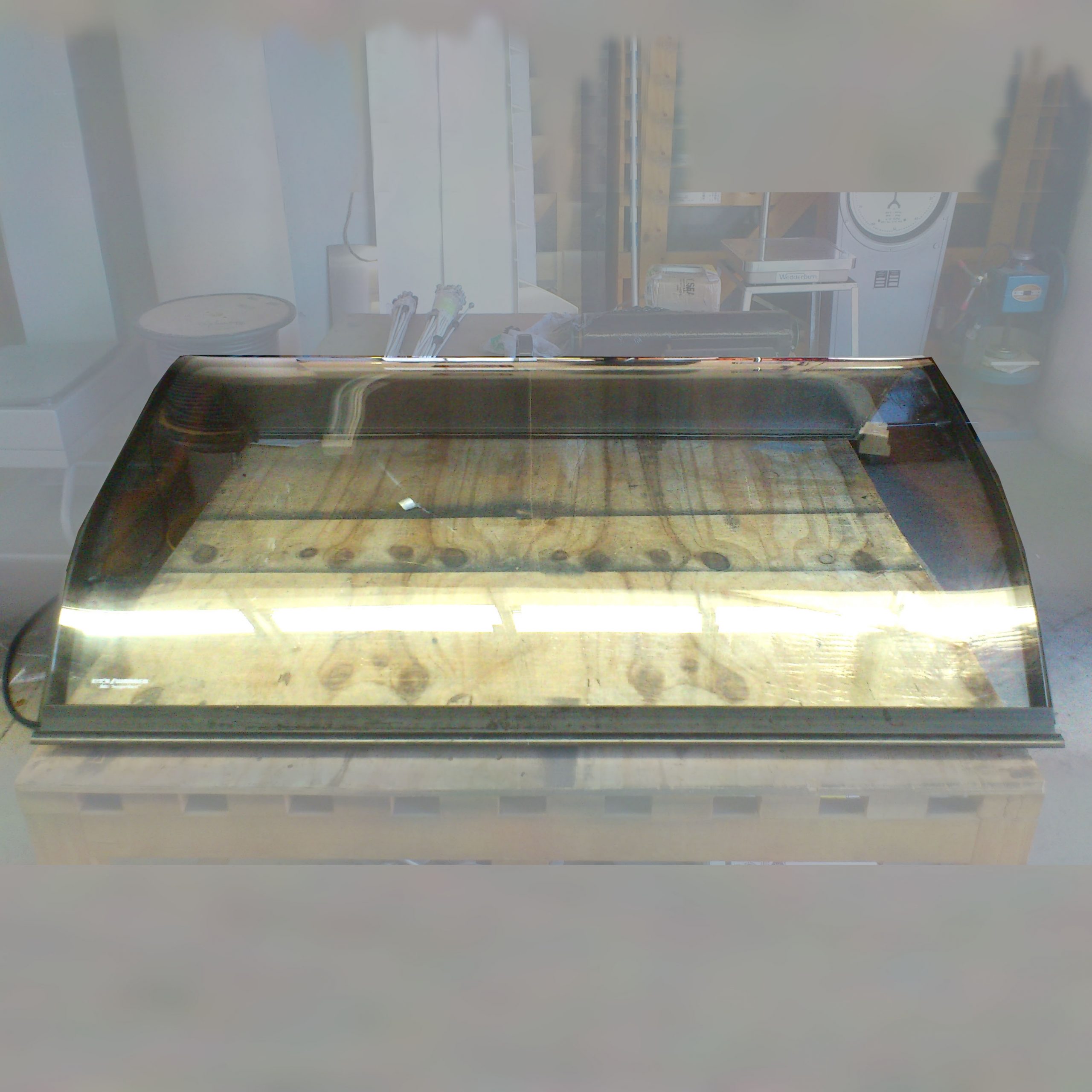 Display Deli case front glass – Curved or Flat
