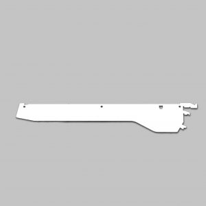 Shelf Bracket - Hussmann - 400mm - Powdercoated White
